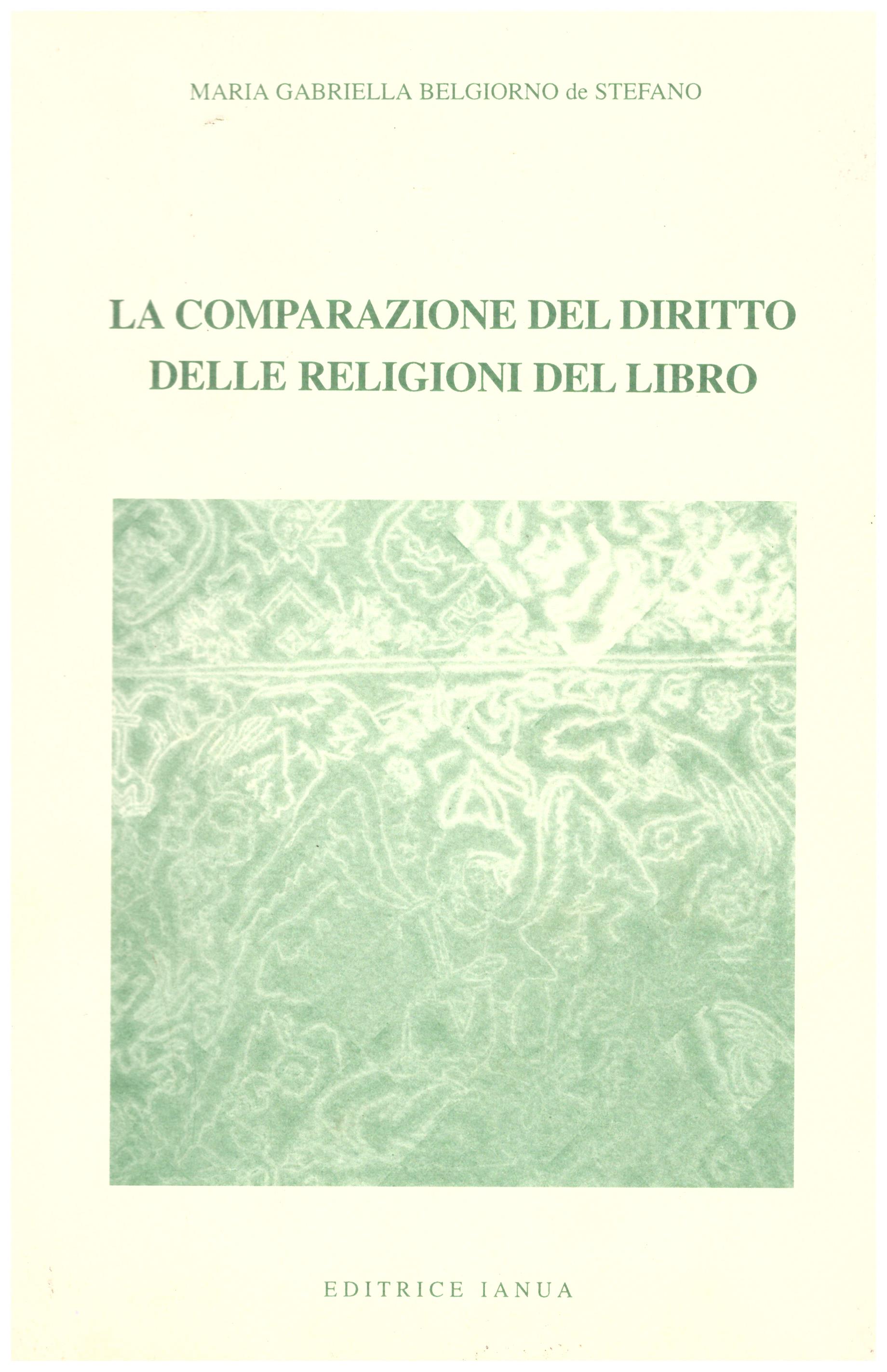 La comparazione del diritto delle religioni del libro
